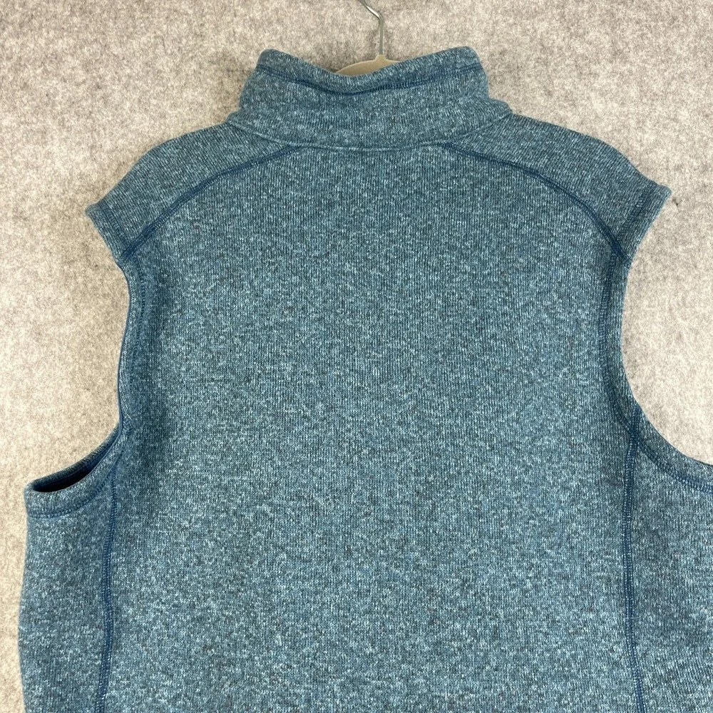 Patagonia Better Sweater Vest Mens XXL Blue Full Zip Outdoor Hiking Camping